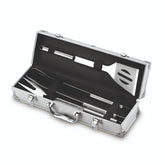 Ompagrill set valigetta in alluminio 3pezzi 03380